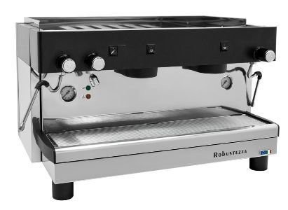 Кофемашина полуавтомат Robustezza sth2m/ черная+высокая группа мультифазная
