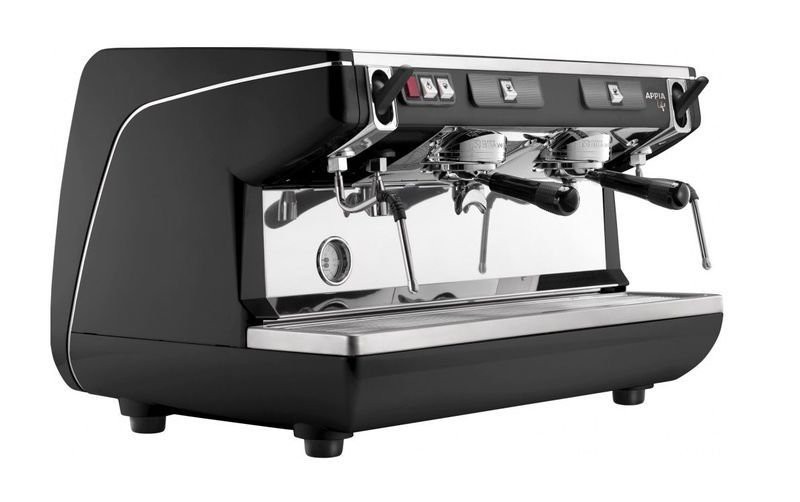Кофемашина appia life 2gr s/ черный+экономайзер+высокая группа 1ф 161889